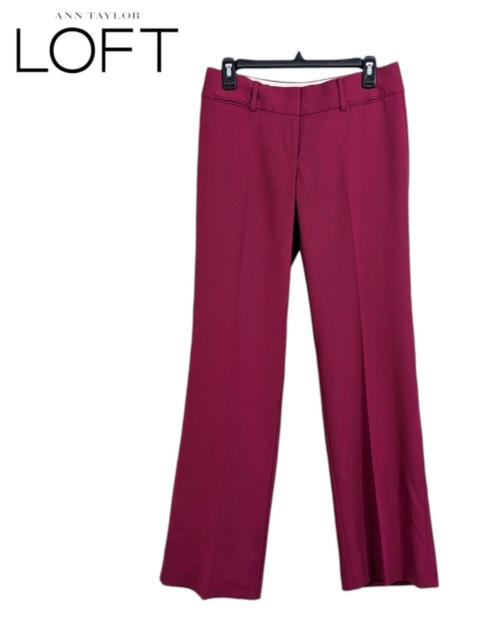 LOFT Marisa Mulberry Dress Pants - Size 2 Womens - Career Work Preppy
